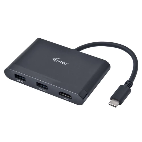 I-TEC USB-C TRAVEL ADAPTER HDMI USB-C PD 2XUSB 3.0 TB3 COMP.