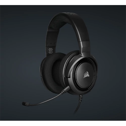 CORSAIR Vezetékes Headset, HS35 Gaming, Zajszűrő, USB, fekete Corsair