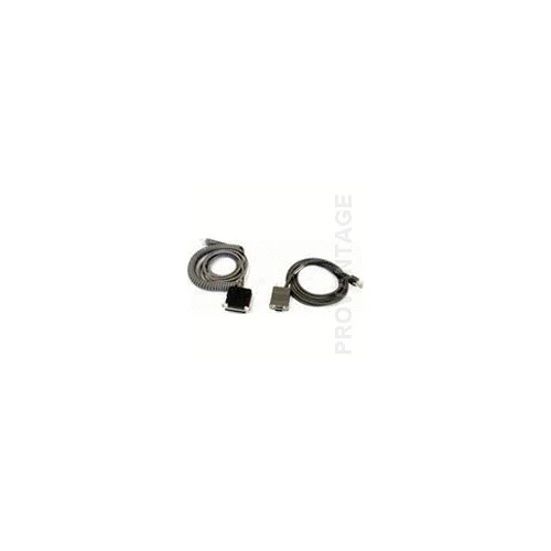 CAB-434 RS232 PWR 9P FEM COILED .