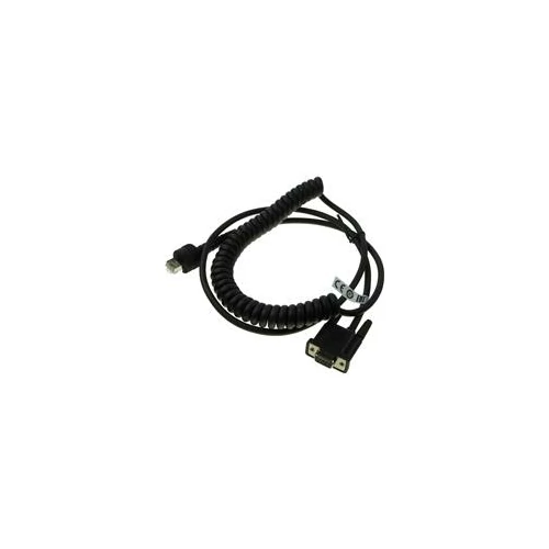 CABLE CAB-549 RS-232 PWR 9P FEMALE COILED 2.4 M / 7.8 FT IP6