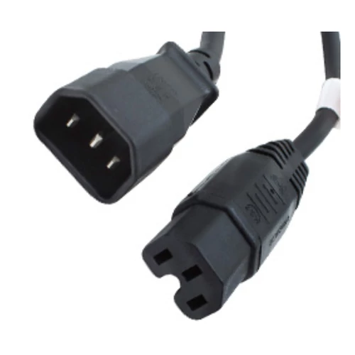 1M POWER CABLE - PDU TO SWITCH IEC C14(M)-IEC C15(F)