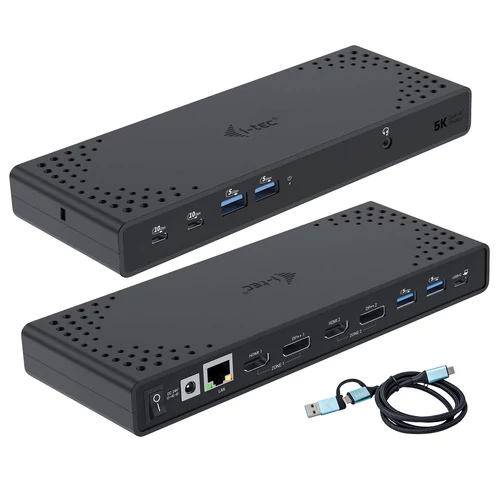 USB-A/-C TB DUAL DOCK DUAL DISPLAY DOCK PD 100W