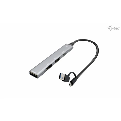 I-TEC 4-portos USB2.0 HUB Grey