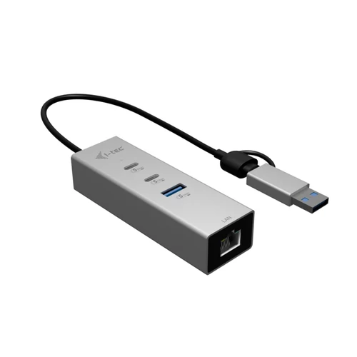 I-TEC USB-C/A HUB 3X USB + LAN 2X USB-C 1X USB-A 2.5 GBIT LAN