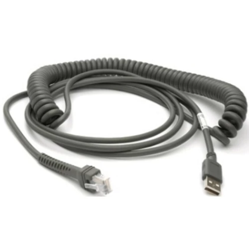 USB CBL SERIE A 15FT COILED