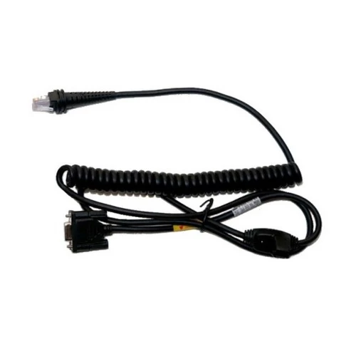 RS232C 12V SIGNAL BLK DB9 FEMAL 3M COILED 5V EXTERNAL POWER