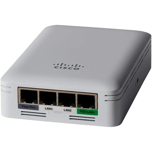 CISCO Wireless Access Point DualBand 3x1000Mbps, 1167Mbps, 2x2 MU-MIMO, beltéri, falra rögzíthető - CBW145AC-E CISCO