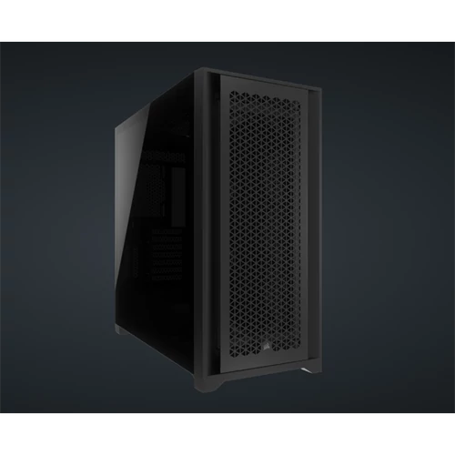 CORSAIR Ház 5000D CORE AIRFLOW, Tápegység nélkül, Edzett Üveg, fekete Corsair