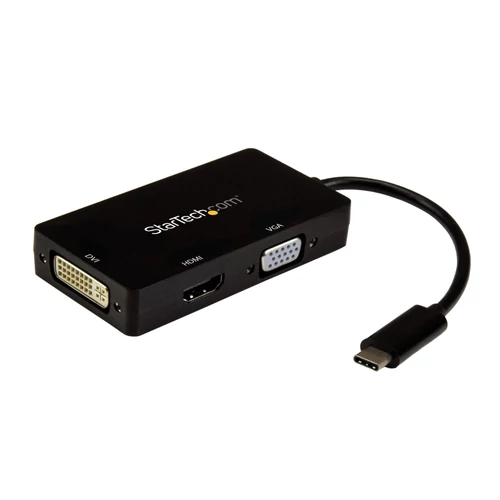 USB-C ADAPTER MULTIPORT HDMI VGA DVI-D