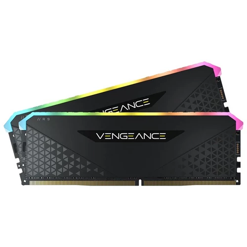 CORSAIR Vengeance RGB RS Fekete DDR4. 3200MHz 32GB (2x16GB) memória