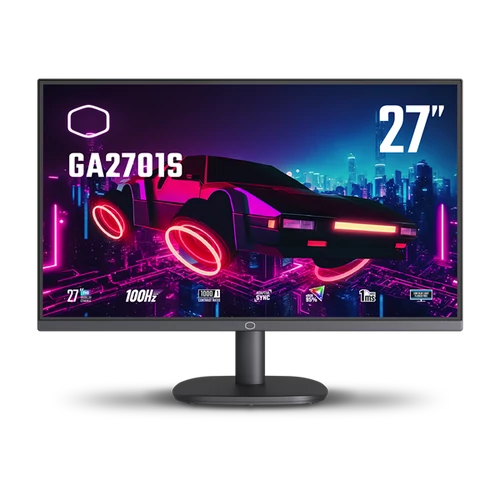 COOLER MASTER Monitor Gaming 27" GA2701S, 100Hz, FHD 1920x1080, Adaptive Sync, 1xHDMI / 1xVGA Cooler Master