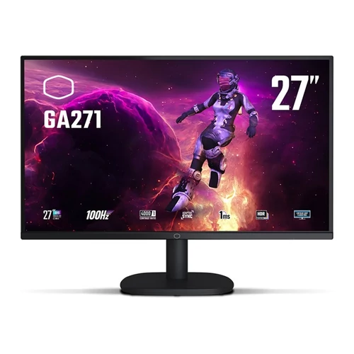 COOLER MASTER Monitor Gaming 27" GA271, 100Hz, 2K WQHD 2560x1440, Adaptive Sync, 2xHDMI / 1xDisplayport Cooler Master