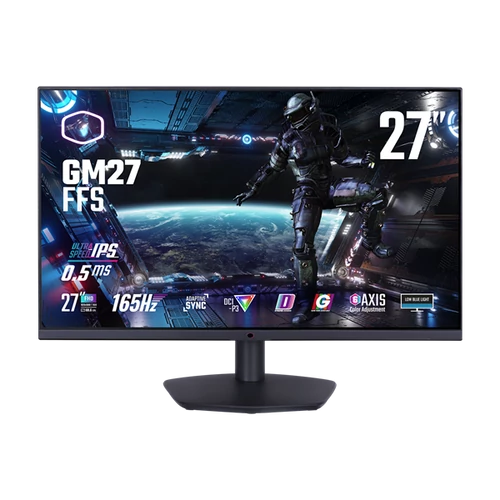 COOLER MASTER Monitor Gaming 27" GM27-FFS, 165Hz, FHD 1920x1080, Adaptive Sync, 2xHDMI2.0 / 2xDisplayport1.4