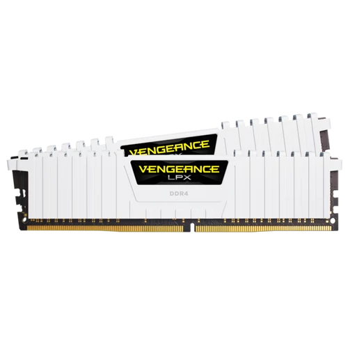 CORSAIR DDR4 16GB (2x8GB) 3200MHz Vengeance LPX RAM, fehér