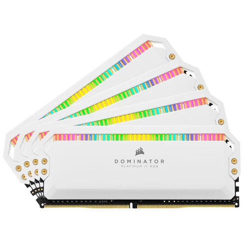 CORSAIR DOMINATOR PLATINUM RGB Fehér DDR4, 3600MHz 32GB (4 x 8GB) memória