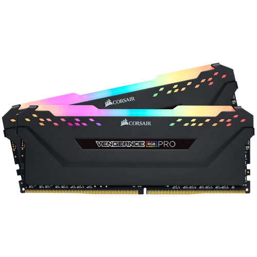 CORSAIR Vengeance RGB Pro Fekete DDR4, 3200MHz 16GB (2 x 8GB) memória