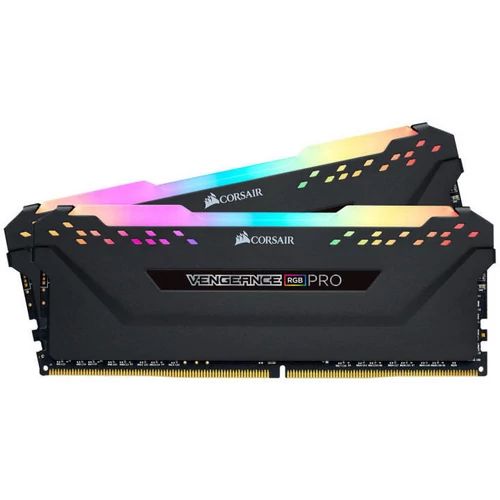 CORSAIR DDR4 32GB (2x16GB) 3200MHz Vengeance RGB Pro RAM, fekete