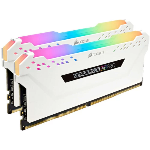 CORSAIR DDR4 32GB (2x16GB) 3200MHz Vengeance Pro RGB RAM, fehér