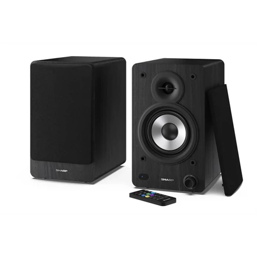 SHARP CP-SS30BK 2.0 Polchangszóró, 60W, USB / Bluetooth, Fekete Sharp