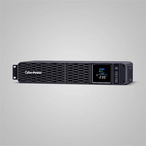 CYBERPOWER UPS 8xIEC C13 ,1xUSB 1600VA 1000W Aktív PFC, színuszus szünetmentes,LINE-INTERAKTÍV, AVR, színes LCD, rack CyberPower