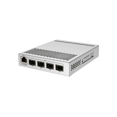 MIKROTIK Cloud Router Switch 1x1000Mbps + 4x10Gbit SFP + , Menedzselhető, Asztali - CRS305-1G-4S + IN