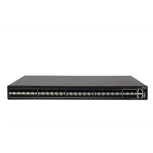 DCN Switch L3 48x 100 / 1000Base-X SFP + 6x 1 / 10GBase-X SFP + , +1* slot, redundant PSU, CS6200X-48S6X-HI DCN