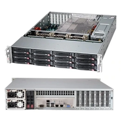 Supermicro server chassis 826BE1C-R920LPB, 2U, MB E-ATX 13.68x13, ATX 12x13,