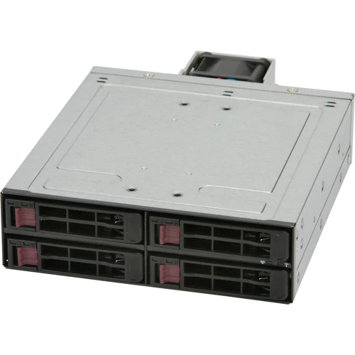 Supermicro CSE-M14TQC, Mobile rack, 4 x 2.5" hot swap SATA3 / SAS3 drives, 1 x 5