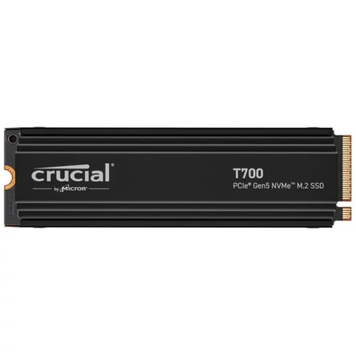 CRUCIAL SSD M.2 PCIe Gen5 NVMe 4TB T700 with heatsink CRUCIAL