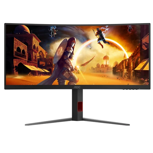 AOC Ívelt Gaming 180Hz Fast VA monitor 34