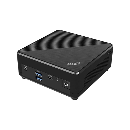 MSI Business DT Cubi N ADL S-225BEU, Intel N100, Intel HD Graphics, M.2 NVME, 4xUSB, USB-C, HDMI, DP, 2xRJ45, Black MSI DT