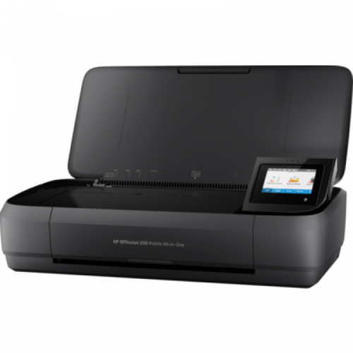 HP OfficeJet 250 A4 színes tintasugaras multifunkciós hordozható nyomtató fekete

