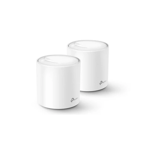 TP-LINK Deco X60(2-pack) AX3000 egész otthont lefedő Mesh Wi-Fi 6 rendszer