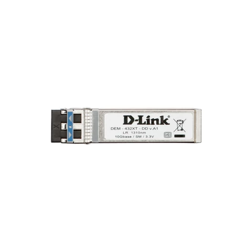 D-LINK Switch SFP+ Modul 10GBase-LR + LC adóvevő, DEM-432XT