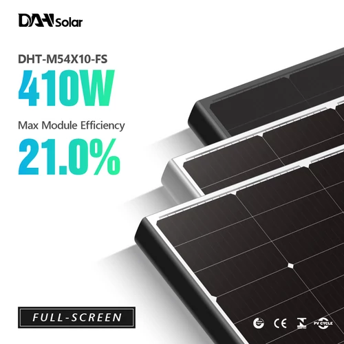 DAH Solar DHM-54X10/FS 410W Full Screen with black frame Mono 410W - Copygo