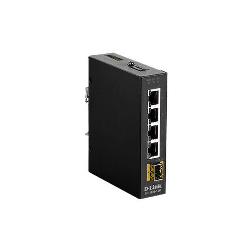 D-LINK Switch Ipari 4x1000Mbps + 1xSFP Fémházas, DIS-100G-5SW D-Link