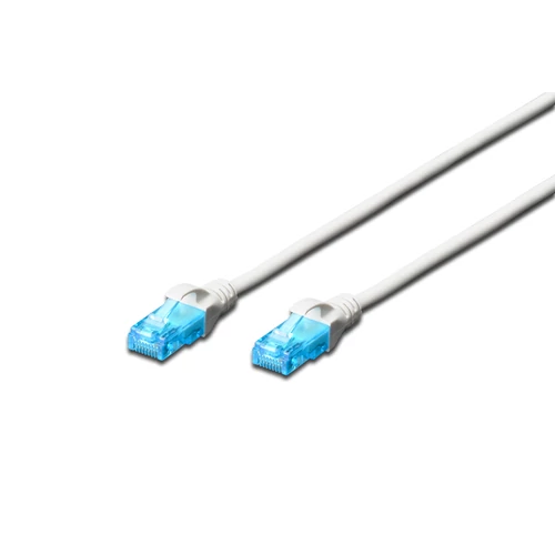 DIGITUS CAT6 U/UTP PATCH CABLE PVC AWG 26/7 LENGTH 1M WHITE