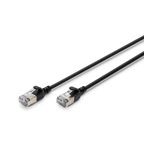 CAT 6A F-FTP SLIM PATCHCAB 03M COOPERLSZH AWG 32/70.3M BLACK