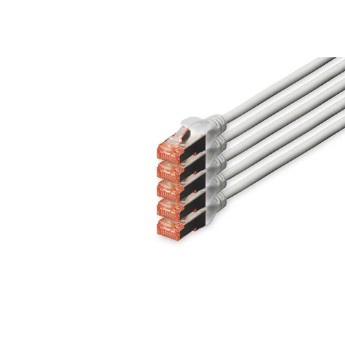 CAT 6 S-FTP PATCH CABLE CU LSZH AWG 27/7 LENGTH 20M 5PACK
