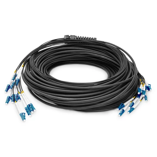 100M BREAKOUT CAB12FIBER SM G.657.A1 LC/UPC-LC/UPC UNIV.BLK