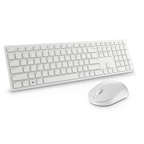 DELL Pro Wireless Keyboard and Mouse - KM5221W- US International (QWERTY) - Fehér Dell