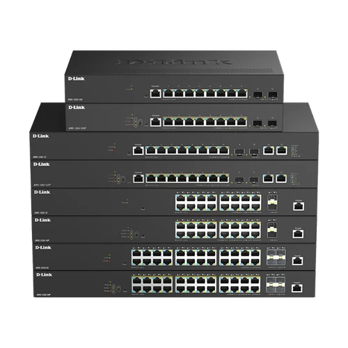 D-LINK Switch 16x2.5Gbps + 2x10G SFP+ Multi-Gigabit Fémházas Asztali, DMS-1250-18 / E D-Link