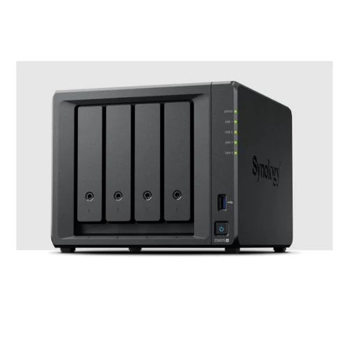 SYNOLOGY NAS 4 Fiókos AMD Ryzen V1500B 4x2,2GHz, 4GB DDR4 ECC, 2x2,5GbE, 2xUSB3.2 - DS925+ Synology