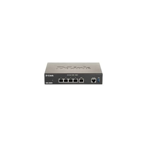 D-LINK Vezeték nélküli VPN Router 1xWAN(1000Mbps) + 4xLAN(1000Mbps) + 1xUSB, DSR-250V2 / E D-Link