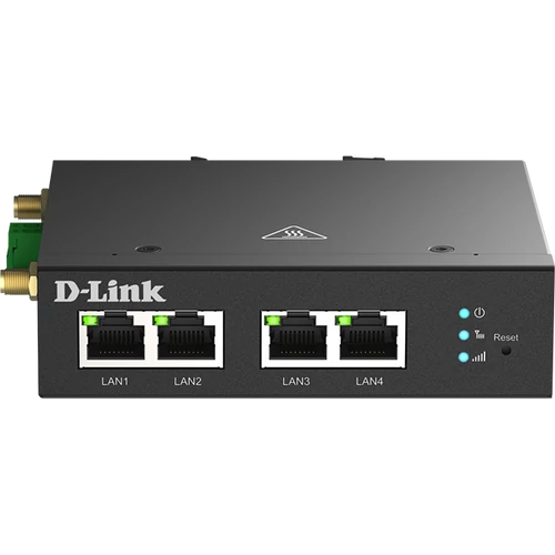 D-LINK 4G M2M Modem 4x100Mbps Fémházas, DWM-314-T D-Link