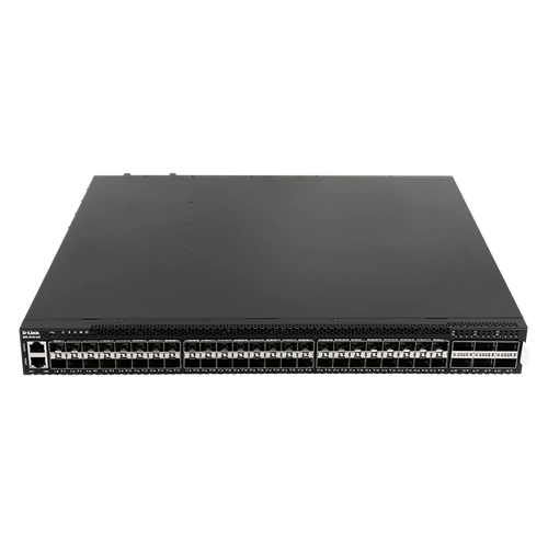 D-LINK Switch 48x10Gpbs SFP / SFP+ + 6x100Gbps QSFP+ / QSFP28 + 1xUSB Fémházas, Menedzselhető, Rackes, DXS-3610-54S / SI / E D-Link