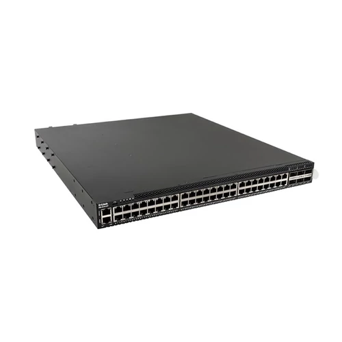 D-LINK Switch 48x10Gpbs + 6x100Gbps QSFP+ / QSFP28 + 1xUSB Fémházas, Menedzselhető, Rackes, DXS-3610-54T / SI / E D-Link