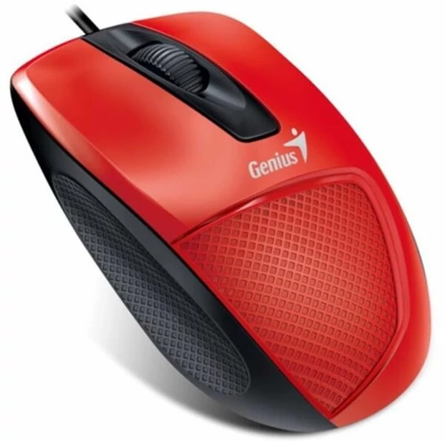 GENIUS Vezetékes egér optikai DX-150X, USB, 1200dpi, Piros Genius