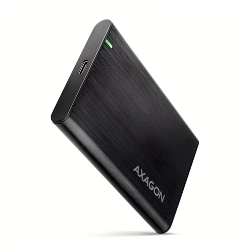 AXAGON EE25-A6C USB-C csavar nélküli külső ház 2, 5" HDD / SSD, fekete