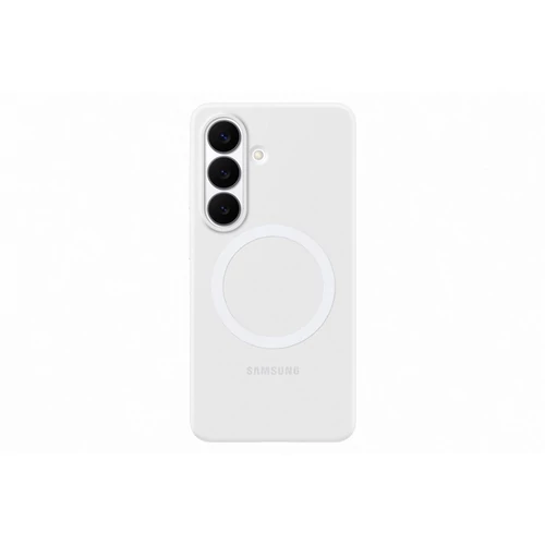 Samsung s26 silicone magnet case, white